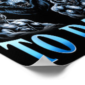 Alpha Wolf Be Respectful To Daddy Funny Meme Cring Poster (Hoek)