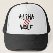 Alpha Wolf Claw Trucker Hat Trucker Pet (Voorkant)