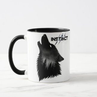 alpha wolf Grafisch ontwerp Mok