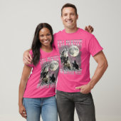 Alpha Wolf Ik bescherm je kitten grappig T-shirt (Unisex)
