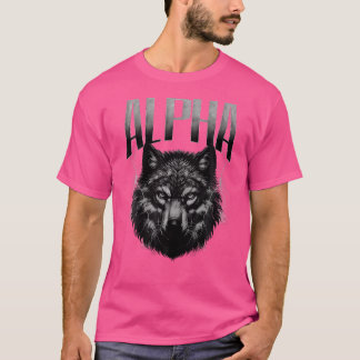 Alpha Wolf ontketenen uw innerlijke leider vrouwen T-shirt