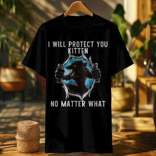 Alpha Wolf Ripping Meme shirt Ik zal je beschermen