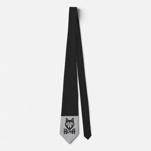 Alpha Wolf Stropdas (Voorkant)