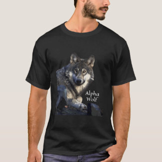Alpha Wolf Wolves Wildlife Natuur T-shirt
