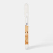 Alphabet A Floral Bear Phone Case iPhone 16 Hoesje (Linkerkant)