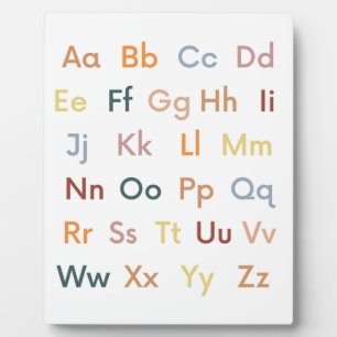 Alphabet ABC Classroom Decor Fotoplaat