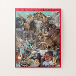 Alphabet Animals Speciaal Jigzaag Puzzle Legpuzzel