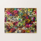 Alphabet Art 1 Puzzle Legpuzzel (Horizontaal)