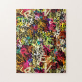 Alphabet Art 1 Puzzle Legpuzzel (Verticaal)