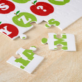Alphabet Avontuur Legpuzzel van de Appelboomgaard (Zijkant)