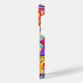 Alphabet B mandala iPhone Hoesje (Linkerkant)