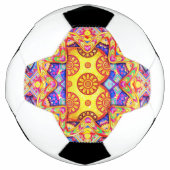 Alphabet B mandala Voetbal (Voorkant)