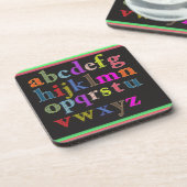 Alphabet Beverage Coaster Bier Onderzetter (Linkerzijde)