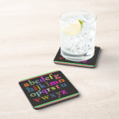 Alphabet Beverage Coaster Bier Onderzetter (Rechterzijde)