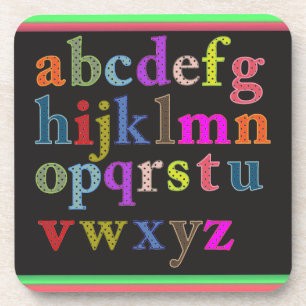 Alphabet Beverage Coaster Bier Onderzetter