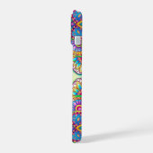 Alphabet C mandala iPhone 15 Case (Linkerkant)