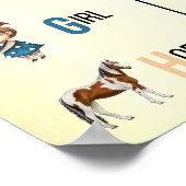 Alphabet Chart Persoonlijk Poster (Hoek)