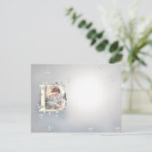 Alphabet Cherub Briefkaart (Staand voorkant)