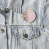 Alphabet Cherub Ronde Button 5,7 Cm (In situ)