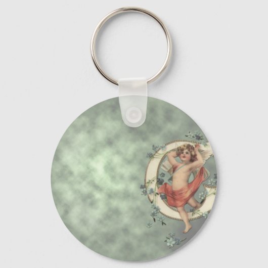Alphabet Cherub Sleutelhanger (Voorkant)