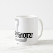 Alphabet City Koffiemok (Voorkant rechts)