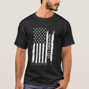 Alphabet City Verenigde Staten verontrust door Ame T-shirt