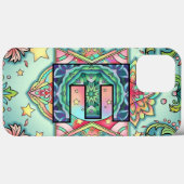 Alphabet E mandala Case-Mate iPhone Case (Achterkant (horizontaal))