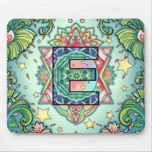 Alphabet E mandala Muismat