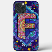 Alphabet F mandala Case-Mate iPhone Case (Achterkant)