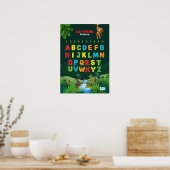 Alphabet Featuring Jungle Poster (Keuken)