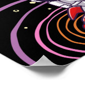 Alphabet Featuring Outer Space Poster (Hoek)