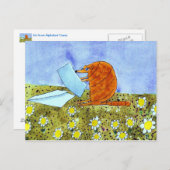 Alphabet Fiesta Armadillo Briefkaart (Voorkant / Achterkant)