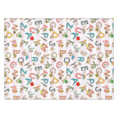 Alphabet Fun Letters & Graphics Tafelkleed (Voorkant (Horizontaal))