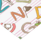 Alphabet Fun Letters & Graphics Tafelkleed (Gekanteld)