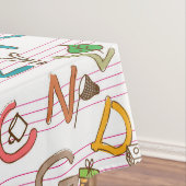 Alphabet Fun Letters & Graphics Tafelkleed (Voorbeeld)