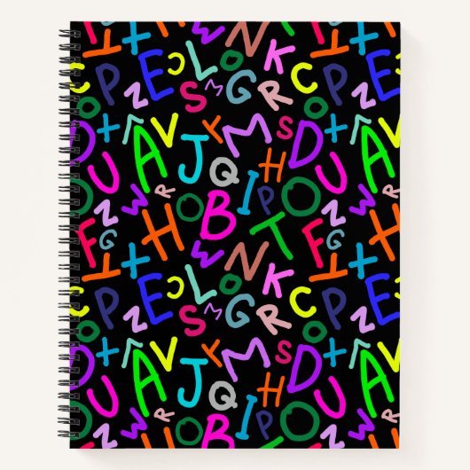 Alphabet Fun-Notitieboek Notitieboek (Voorkant)