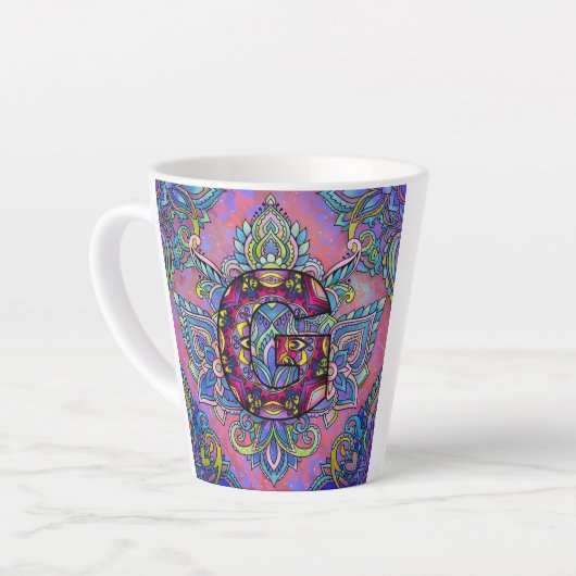 Alphabet G Latte Mok (Linkerhoek)