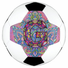 Alphabet G mandala Voetbal