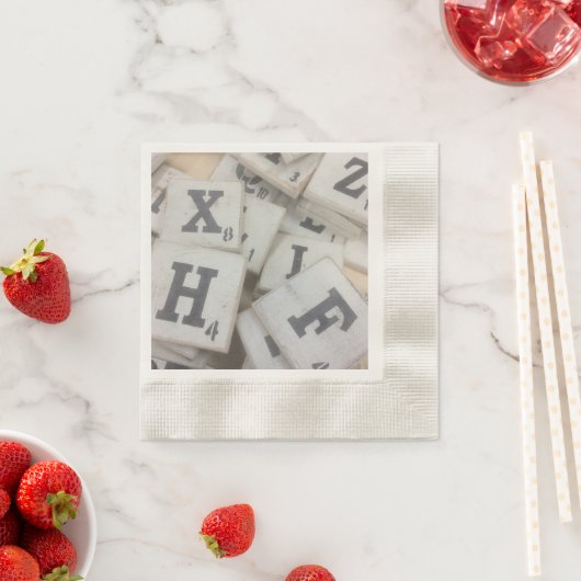 Alphabet Game Letter Tegels Servet (Insitu)