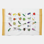 Alphabet Garden Theedoek (Horizontaal)