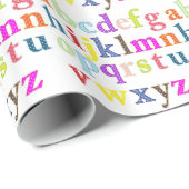 Alphabet Gift Wrap Cadeaupapier (Rol Hoek)