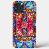 Alphabet H mandala Case-Mate iPhone Case (Achterkant)
