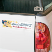 Alphabet Hoops: Bumpersticker (Op Truck)