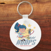 Alphabet Hoops-sleutelketens Sleutelhanger (Voorkant)