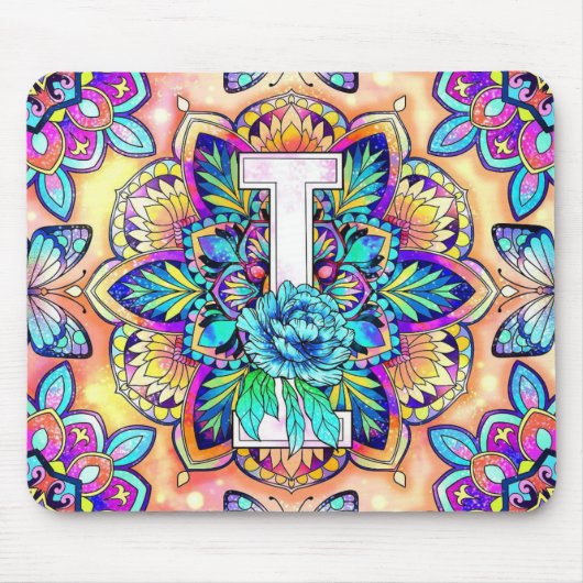 Alphabet I mandala Muismat (Voorkant)