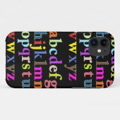Alphabet iPhone 5/5S Hoesje (Achterkant (horizontaal))