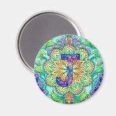 Alphabet J Magneet (Voorkant / Achterkant)