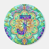 Alphabet J Magneet (Voorkant)