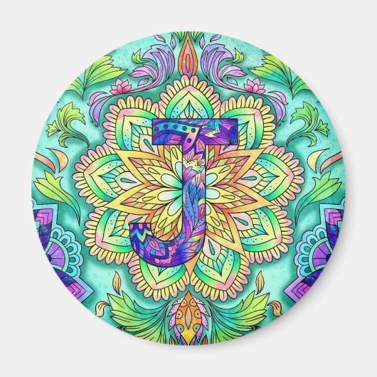 Alphabet J Magneet (Voorkant)