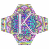 Alphabet K mandala Voetbal (Enkel)